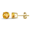 Birthstone Stud Earrings- Assorted Style & Color