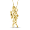 Sterling Silver Stallion Horse Pendant - Assorted Finish