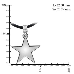 Engravable Name Star Pendant