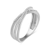 1/10 Carat T.W. White Diamond Sterling Silver Stackable Ring - Assorted Colors